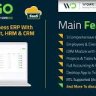 ERPGo SaaS - All In One Business ERP With Project, Account, HRM & CRM - nulled