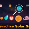 Interactive 3D Solar System