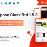 PSX  - Multipurpose Classified Flutter App with Frontend and Admin Panel