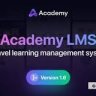 Academy LMS v1.6 - Laravel Learning Management System - nulled