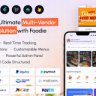 Foodie  - UberEats Clone - Food Delivery App - Multiple Restaurant Food Delivery Flutter App