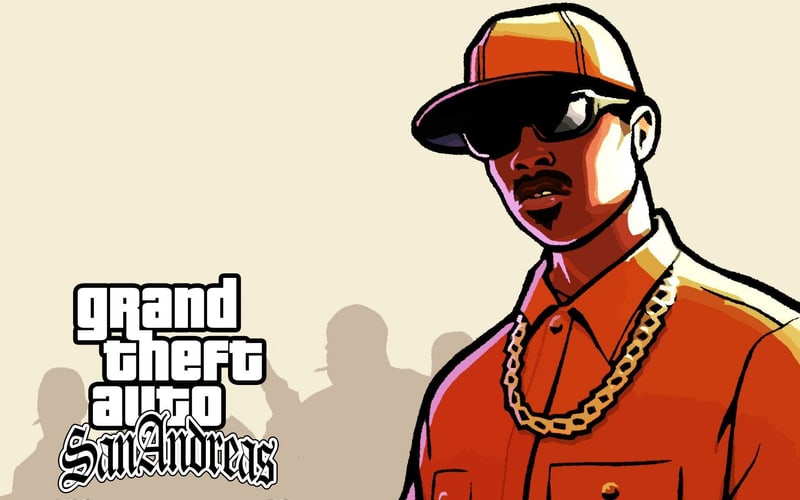 GTA: San Andreas key art
