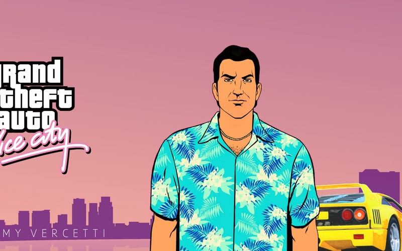 GTA: Vice City key art